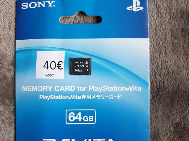 Memory card PS vita